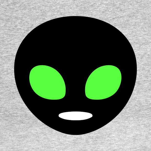 Alien Face Emoticon by AnotherOne